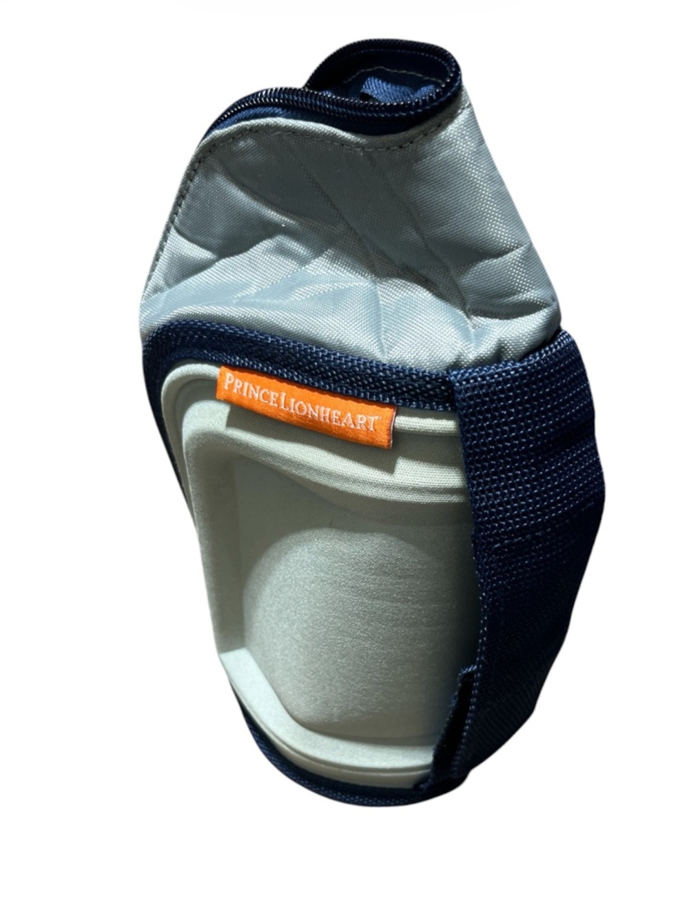 Navy and gray bottle or food container